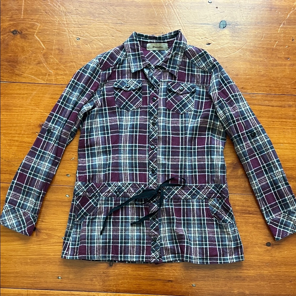 Vintage Staccato Button-up tunic